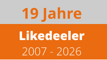 19 Jahre   Likedeeler 2007 - 2026